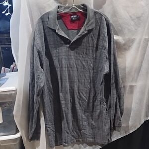 Trader Bay Red and Gray Shirt